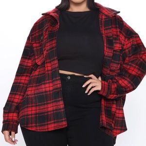 Check Ya Later Flannel Top